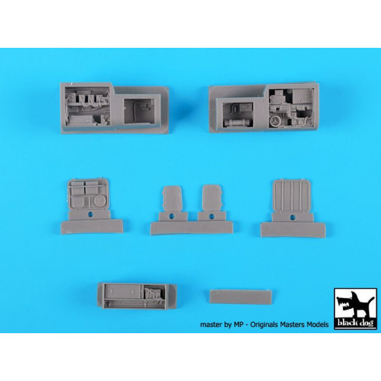 Black Dog A48043 1/48 AH-64 D electronic 2 for Italeri Black Dog A48043 1/48 AH-64 D electronic 2 for Italeri