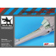 Black Dog A48044 1/48 AH-64 D tail for Italeri