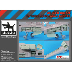 Black Dog A48045 1/48 AH-64 D big set for Italeri