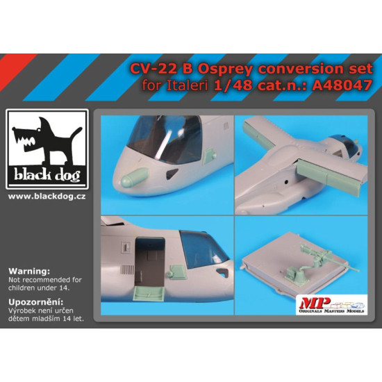 Black Dog A48047 1/481 CV-22 B Osprey conversion set for Italeri