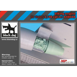 Black Dog A48048 1/48 Viking engine for Italeri