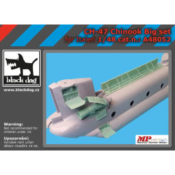 Black Dog A48052 1/48 Ch-47 Chinook big set for Italeri