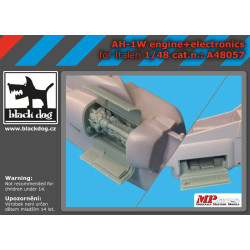 Black Dog A48057 1/48 AH-1W engine electronic for Italeri