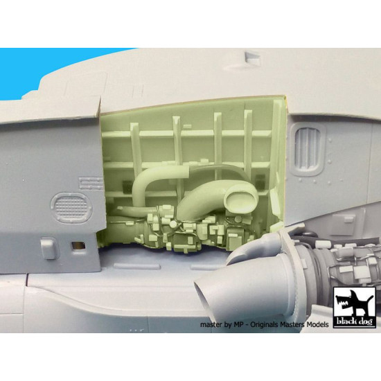 Black Dog A48058 1/48 Westland Merlin HC-3 engine #1 for Airfix