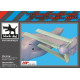 Black Dog A48073 1/48 V-22 Osprey propeller blades for Italeri