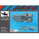 Black Dog A48074 1/48 E-2 C Hawkeye 1 engine for Kinetic