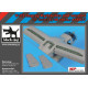 Black Dog A48077 1/48 V-22 Osprey Hydraulics and sensors for Italeri