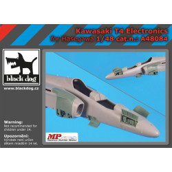 Black Dog A48084 1/48 Kawasaki T 4 electronics for Hasegawa