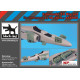 Black Dog A48085 1/48 Kawasaki T 4 big set for Hasegawa