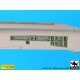 Black Dog A48087 1/48 F4J Phantom side electronics for Hasegawa