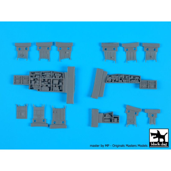 Black Dog A48090 1/48 A-10 electronics for Italeri