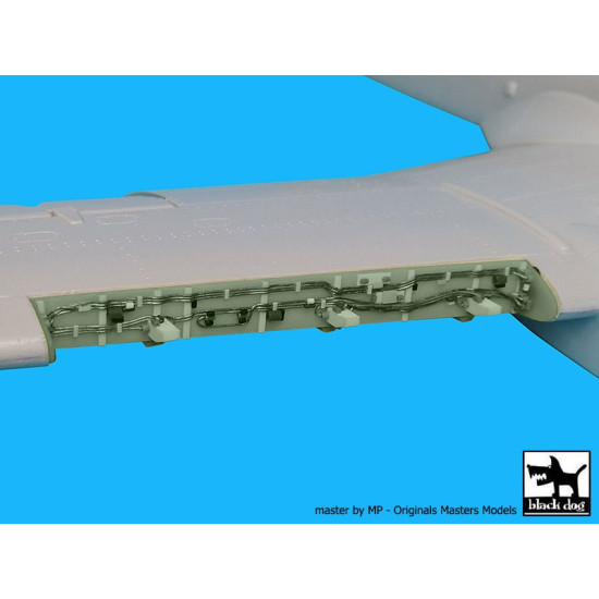 Black Dog A48091 1/48 A-10 wings + rear electronics for Italeri