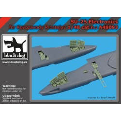 Black Dog A48093 1/48 SU -25 electronics for Kovozávody Prostějov