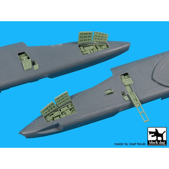 Black Dog A48093 1/48 SU -25 electronics for Kovozávody Prostějov