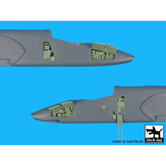 Black Dog A48093 1/48 SU -25 electronics for Kovozávody Prostějov