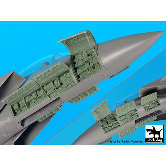 Black Dog A48096 1/48 F-15 B/D electronics for G.W.H