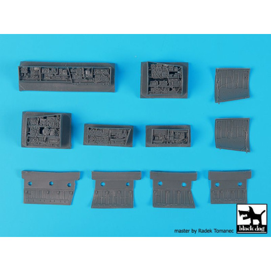 Black Dog A48096 1/48 F-15 B/D electronics for G.W.H