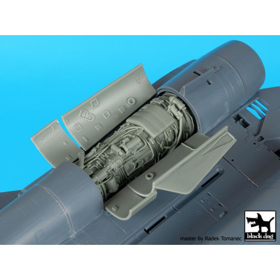 Black Dog A48098 1/48 F-14 D engine for AMK