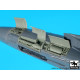 Black Dog A48100 1/48 F-14 D left electronics + canon for AMK Black Dog A48100 1/48 F-14 D left electronics + canon for AMK