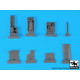 Black Dog A48100 1/48 F-14 D left electronics + canon for AMK Black Dog A48100 1/48 F-14 D left electronics + canon for AMK