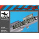 Black Dog A48104 1/48 F-104 spine for Kinetic