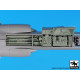 Black Dog A48104 1/48 F-104 spine for Kinetic