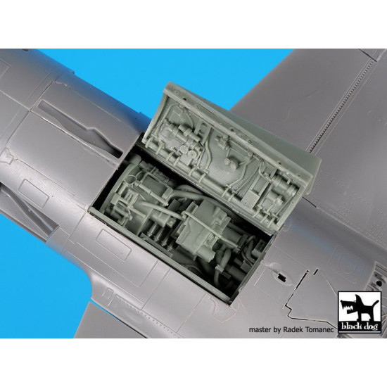 Black Dog A48105 1/48 F 104 engine for Kinetic