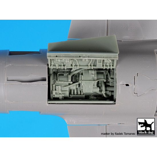 Black Dog A48105 1/48 F 104 engine for Kinetic
