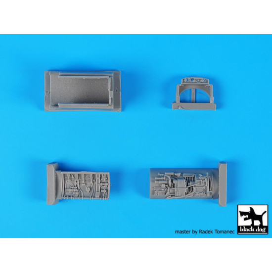 Black Dog A48105 1/48 F 104 engine for Kinetic