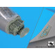 Black Dog A48106 1/48 F-104 radar+tail for Kinetic