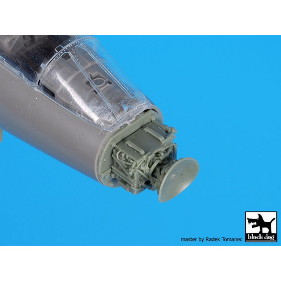 Black Dog A48106 1/48 F-104 radar+tail for Kinetic