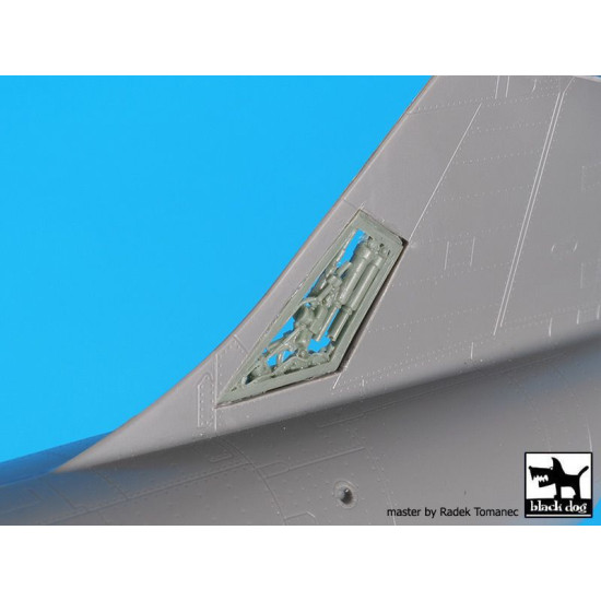 Black Dog A48106 1/48 F-104 radar+tail for Kinetic