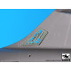 Black Dog A48106 1/48 F-104 radar+tail for Kinetic