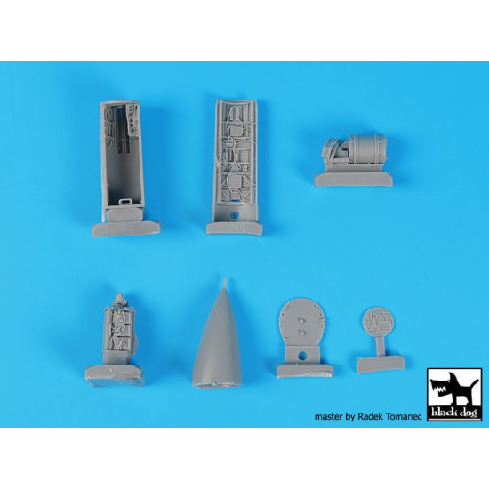 Black Dog A48109 1/48 F 18 C radar+canon for Kinetic