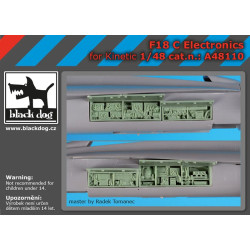 Black Dog A48110 1/48 F-18 C electronic for Kinetic