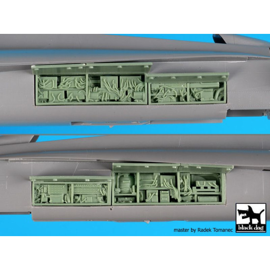 Black Dog A48110 1/48 F-18 C electronic for Kinetic