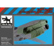 Black Dog A48112 1/48 F 18 C engine for Kinetic