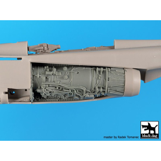 Black Dog A48118 1/48 Sepecat Jaguar engine for Kitty Hawk