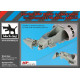 Black Dog A48121 1/48 Harrier GR 7 radar+electronics for Hasegawa