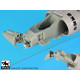 Black Dog A48121 1/48 Harrier GR 7 radar+electronics for Hasegawa