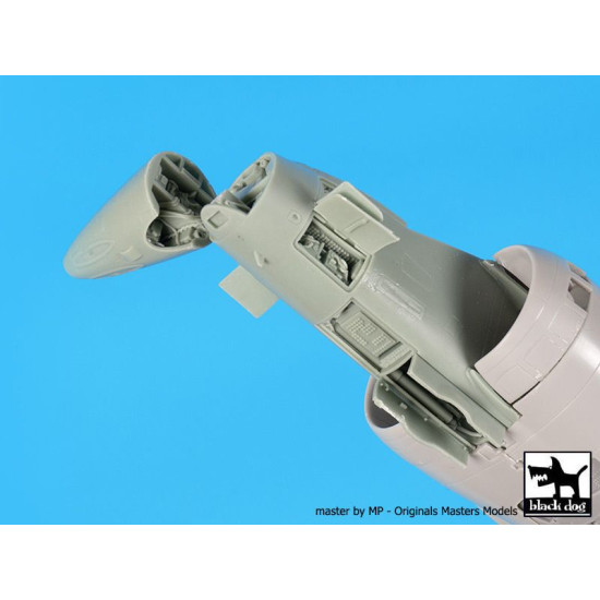 Black Dog A48121 1/48 Harrier GR 7 radar+electronics for Hasegawa