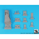 Black Dog A48121 1/48 Harrier GR 7 radar+electronics for Hasegawa