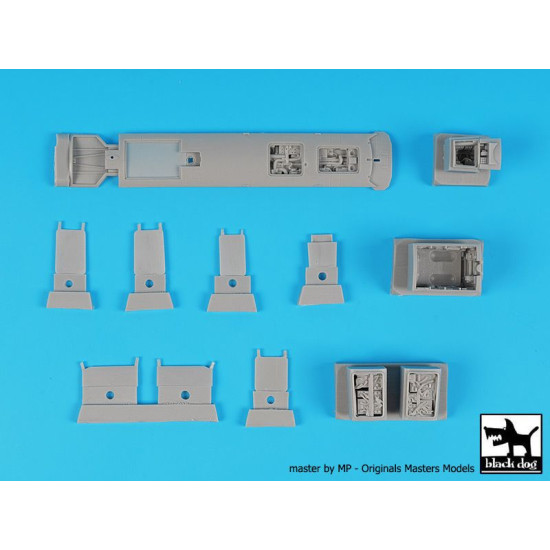 Black Dog A48124 1/48 Harrier GR 7 big set for Hasegawa