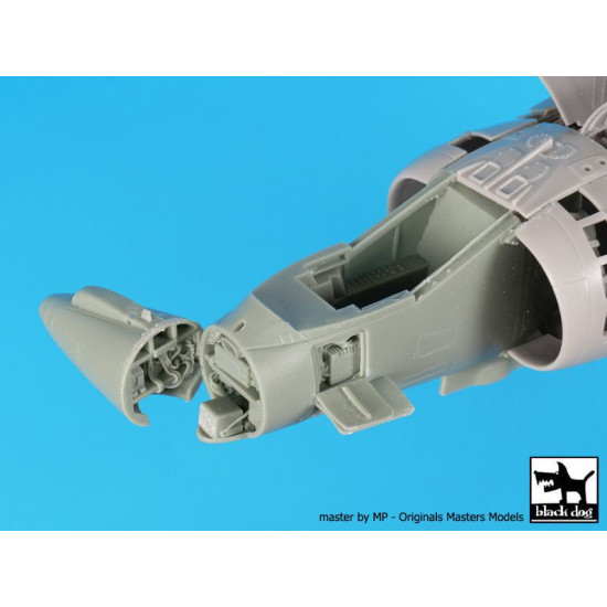 Black Dog A48124 1/48 Harrier GR 7 big set for Hasegawa