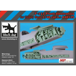 Black Dog A48125 1/48 F-111 Front electronic for Hobby Boss