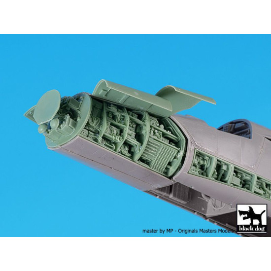 Black Dog A48125 1/48 F-111 Front electronic for Hobby Boss