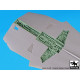 Black Dog A48126 1/48 F-111 Spine hydraulics for Hobby Boss
