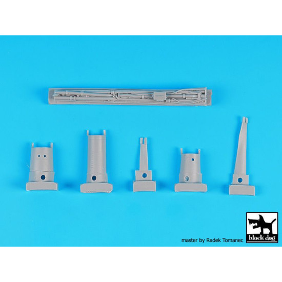 Black Dog A48130 1/48 Panavia Tornado spine + radar for Revell