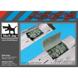 Black Dog A48131 1/48 Panavia Tornado engine for Revell