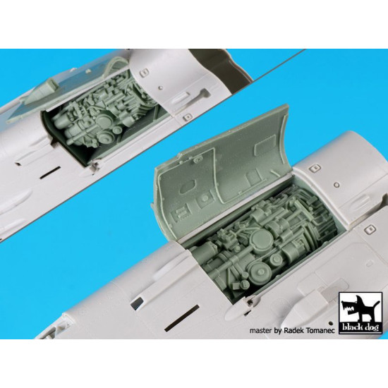 Black Dog A48131 1/48 Panavia Tornado engine for Revell